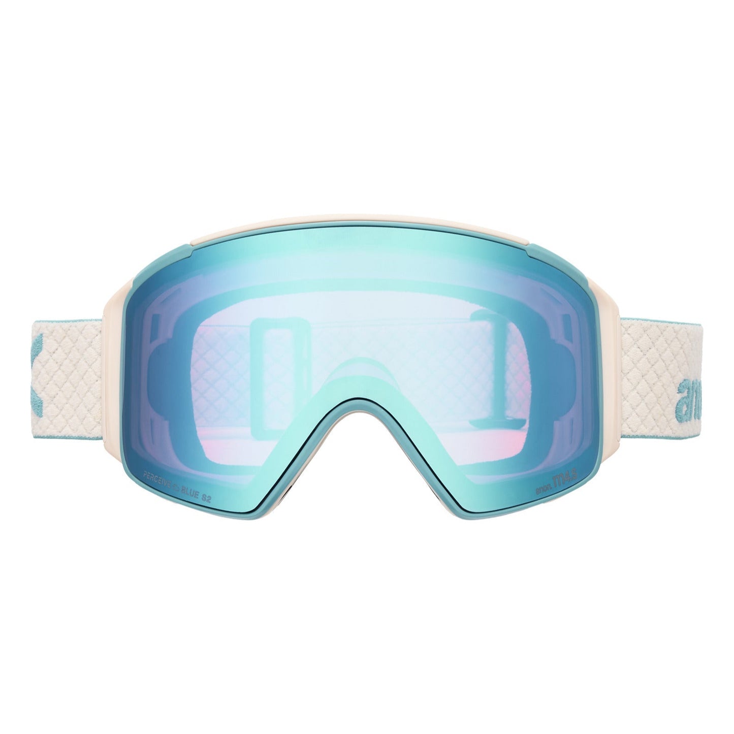 M4 Goggles (Cylindrical) + Bonus Lens + MFI® Face Mask Oat/Perceive Variable Blue