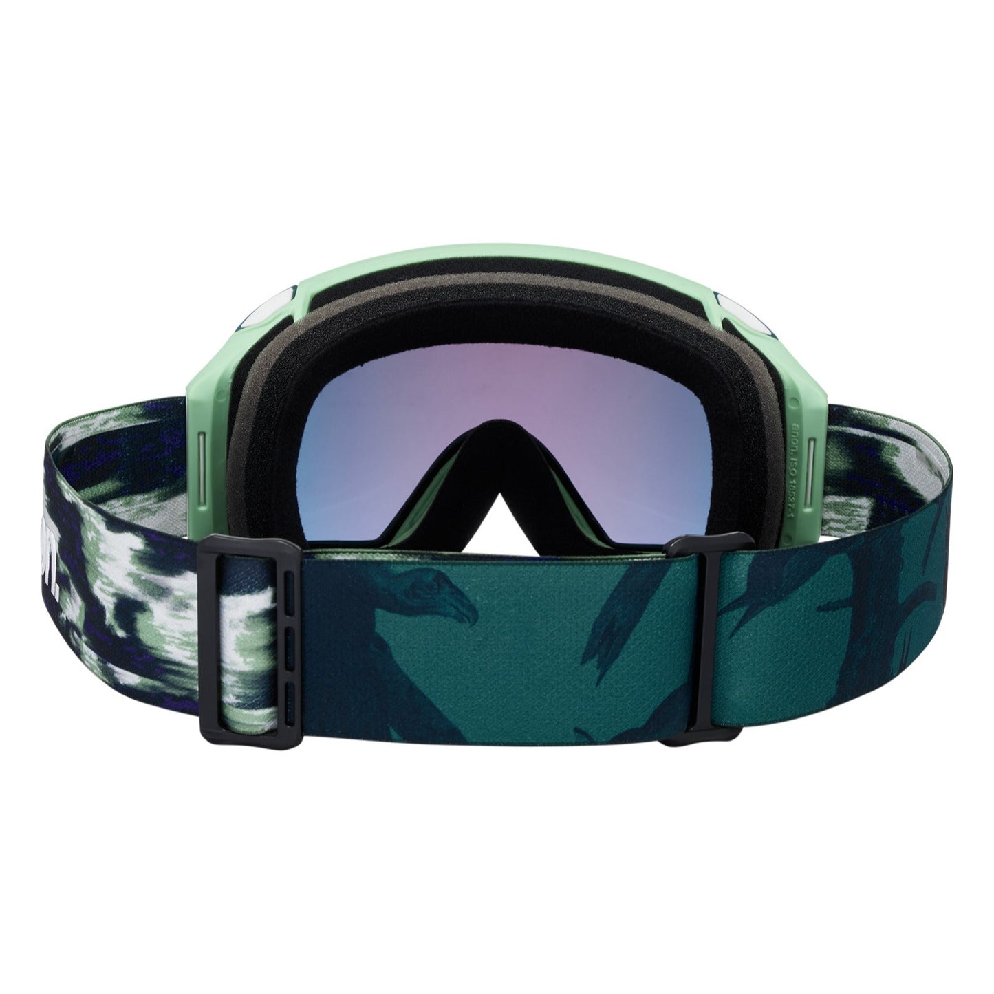 M4 Goggles (Cylindrical) + Bonus Lens + MFI® Face Mask Family Tree/Perceive Sunny Red