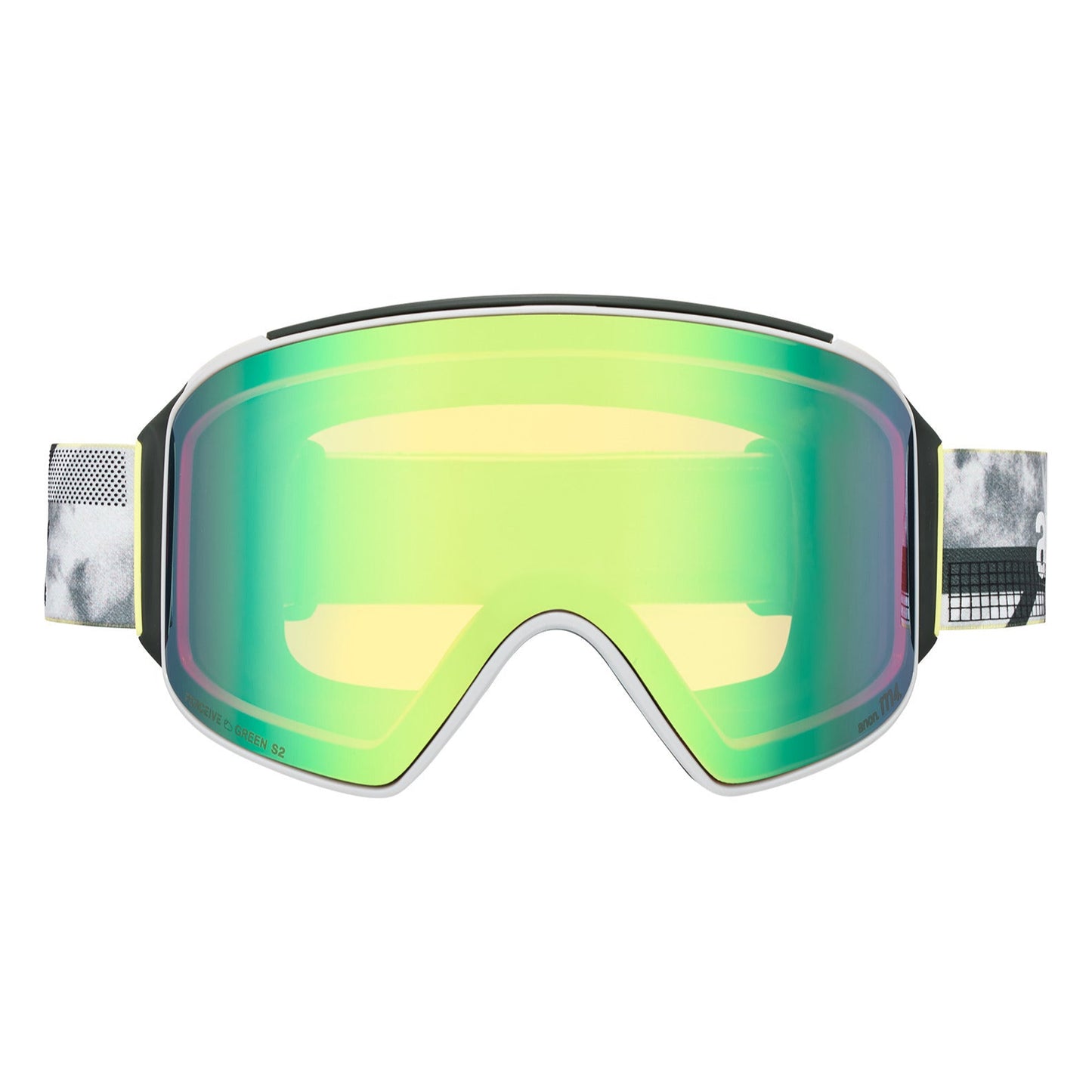 M4 Goggles (Cylindrical) + Bonus Lens + MFI® Face Mask Tilt Shift/Perceive Variable Green