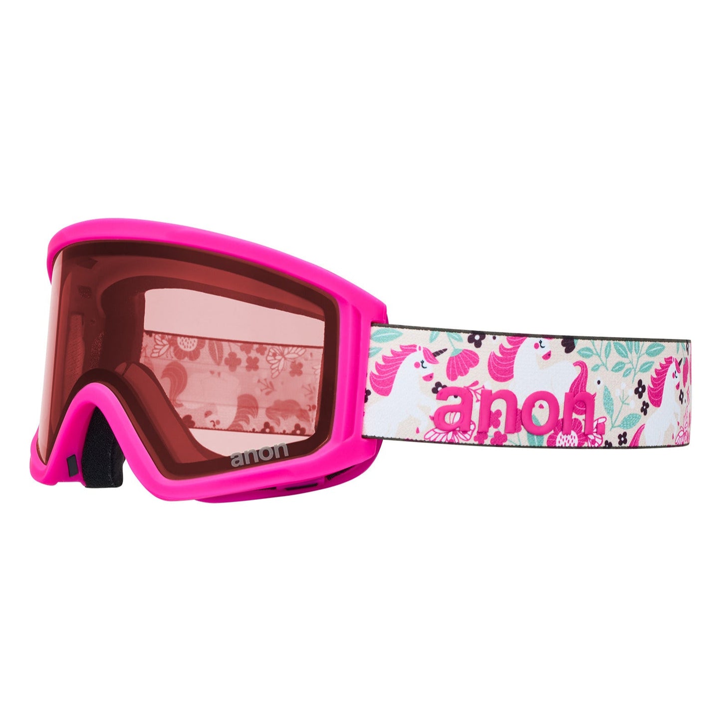 Tracker 2.0 Goggles + MFI® Face Mask Unicorns/Pink Amber