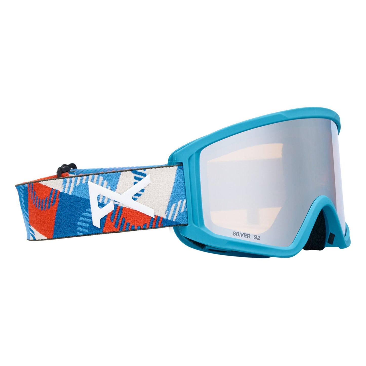 Tracker 2.0 Goggles + MFI® Face Mask Patchwork/Silver Amber