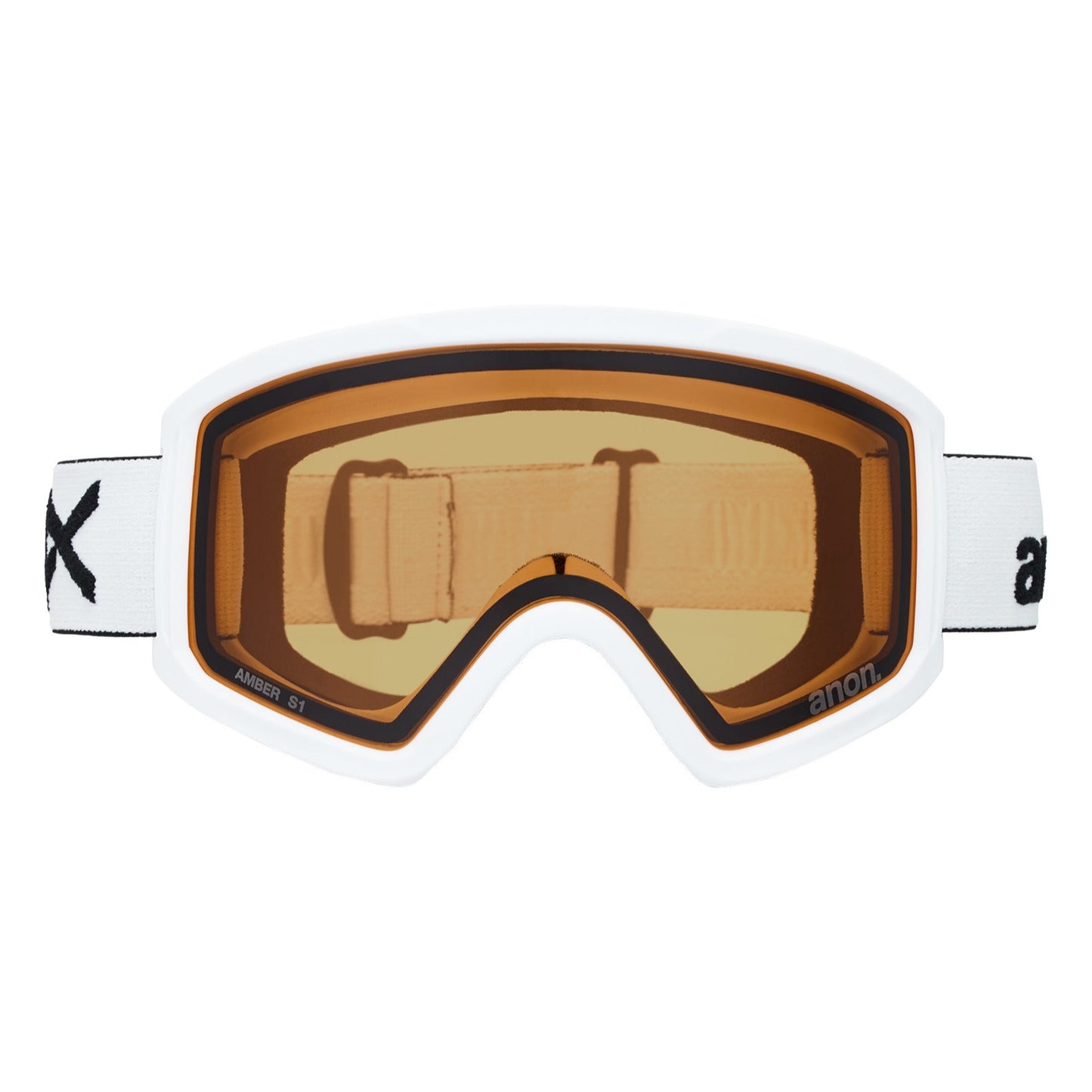 Tracker 2.0 Goggles + MFI® Face Mask White/Amber