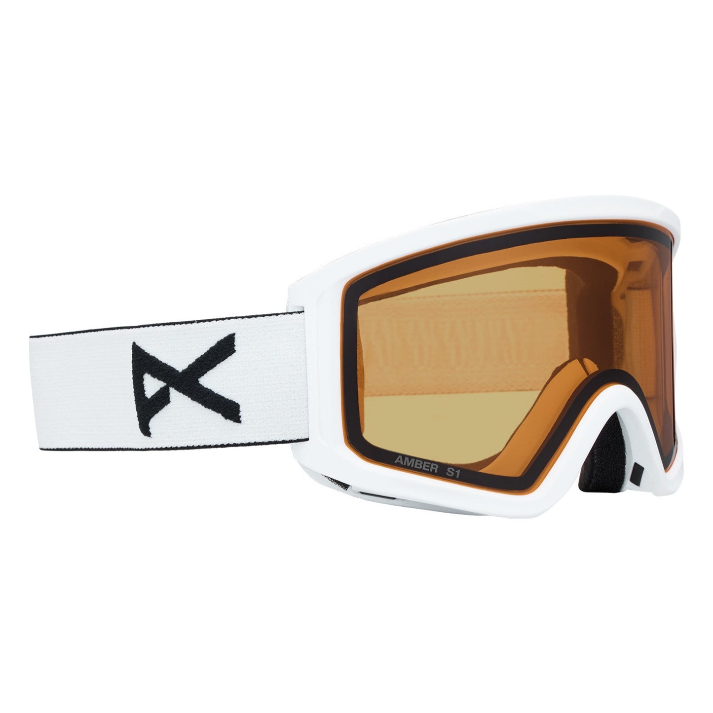 Tracker 2.0 Goggles + MFI® Face Mask White/Amber