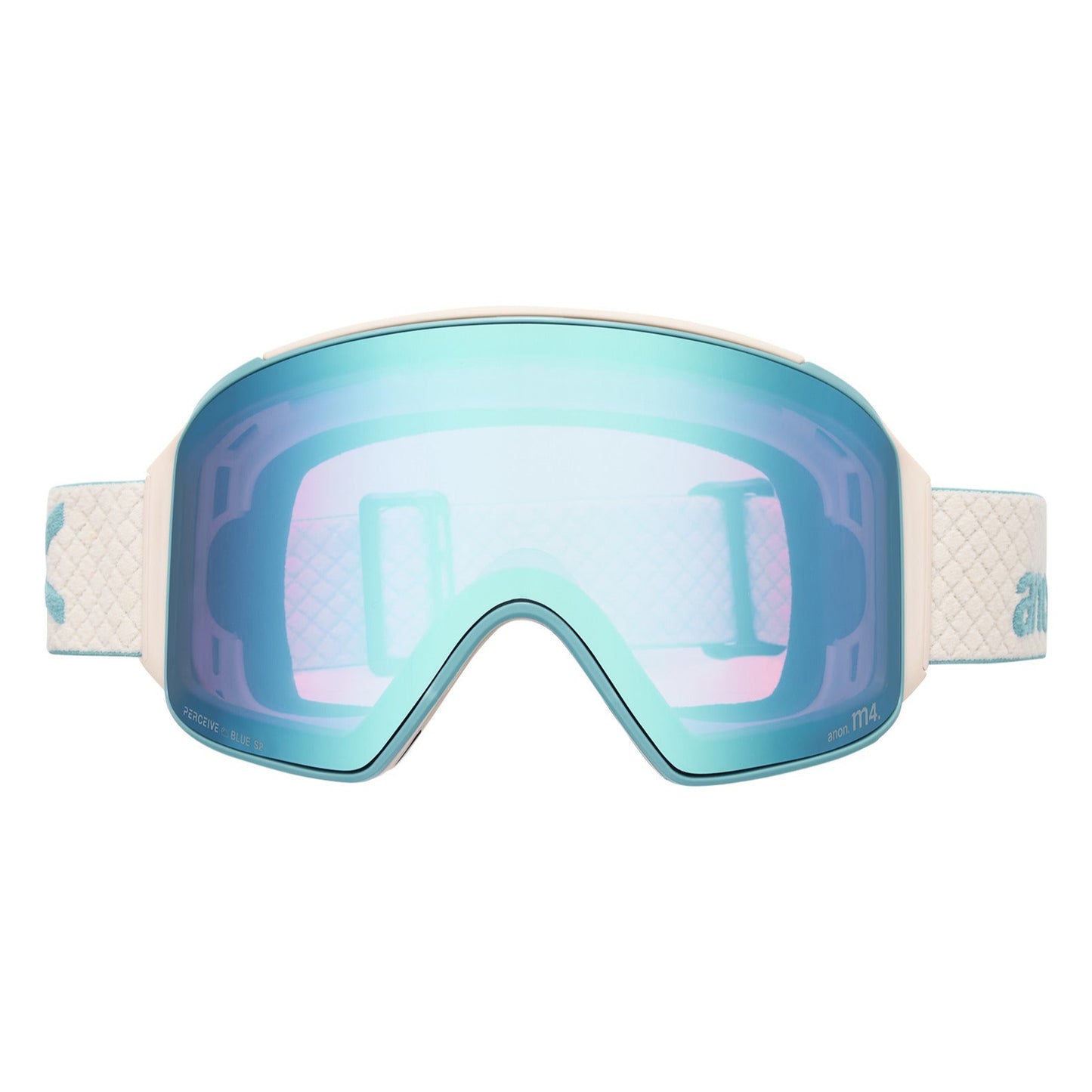 M4S Goggles (Cylindrical) + Bonus Lens + MFI® Face Mask Oat/Perceive Variable Blue