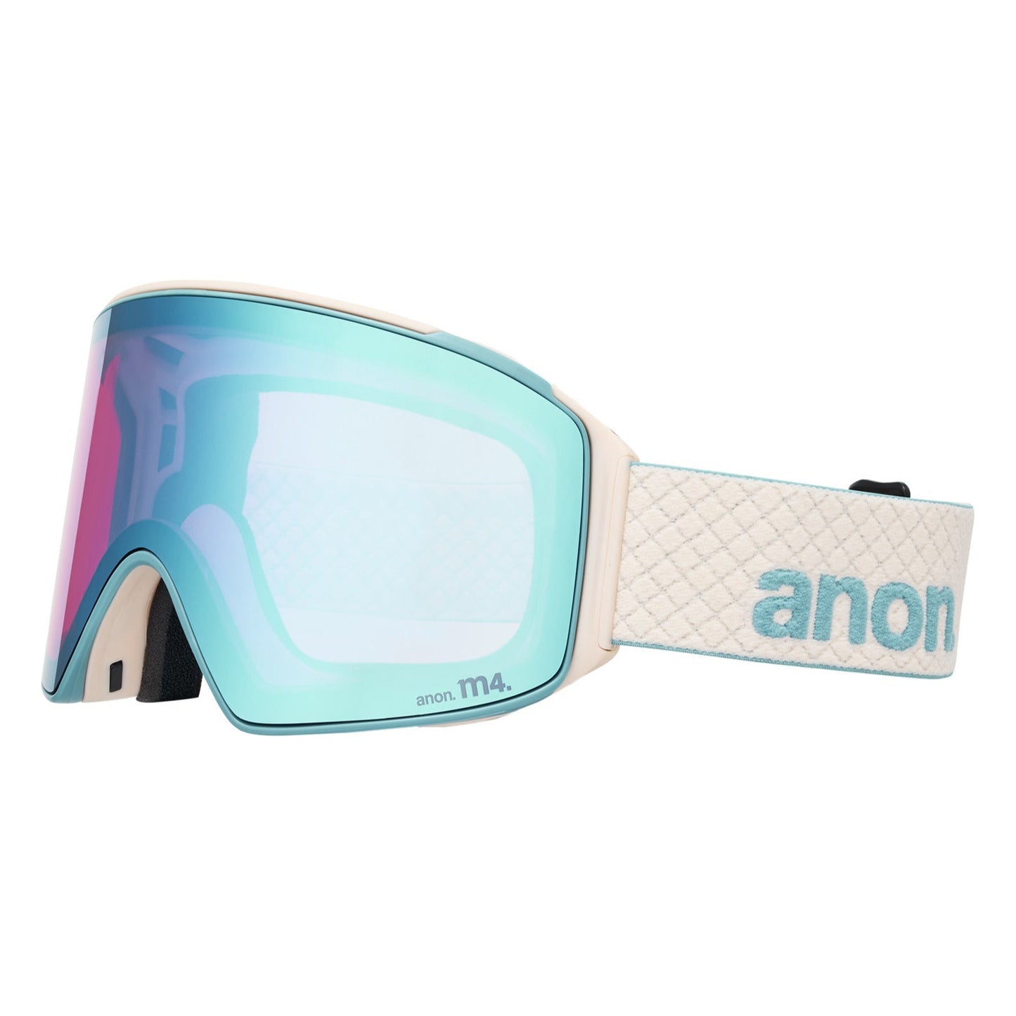 M4S Goggles (Cylindrical) + Bonus Lens + MFI® Face Mask Oat/Perceive Variable Blue
