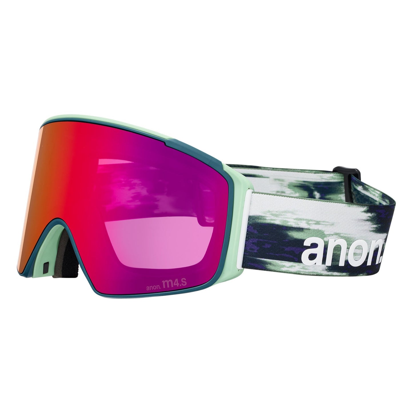 M4S Goggles (Cylindrical) + Bonus Lens + MFI® Face Mask Family Tree/Perceive Sunny Red