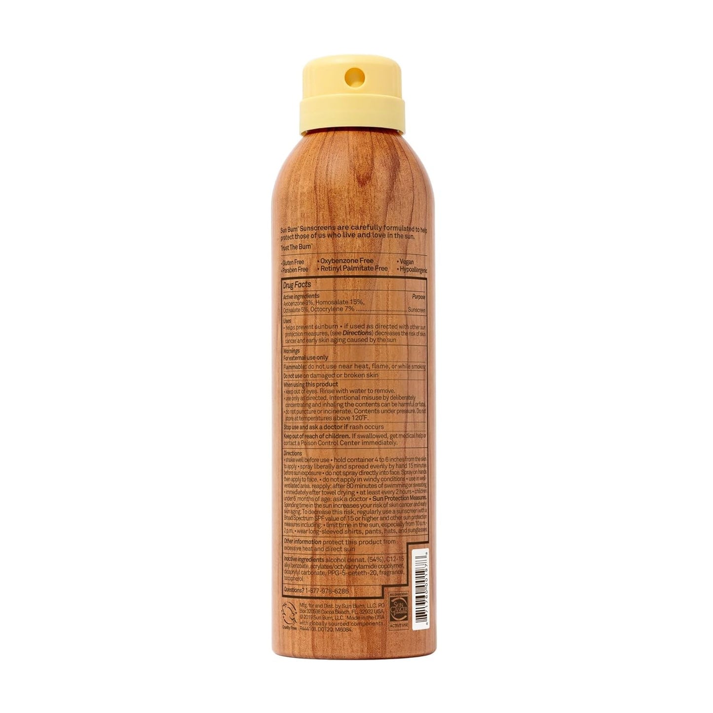 Sun Bum Original SPF 50 Sunscreen Spray
