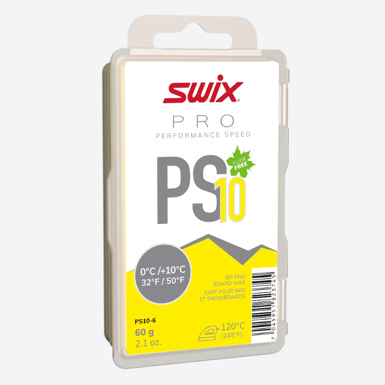 SWIX PS10 Yellow 0°C/+10°C