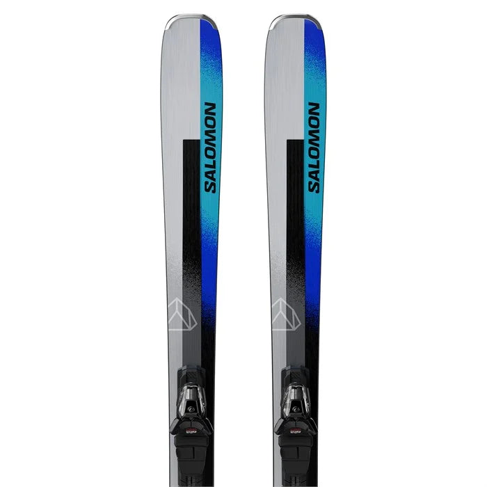 Salomon 男式 Stance 80 滑雪板,配备 M11 固定器