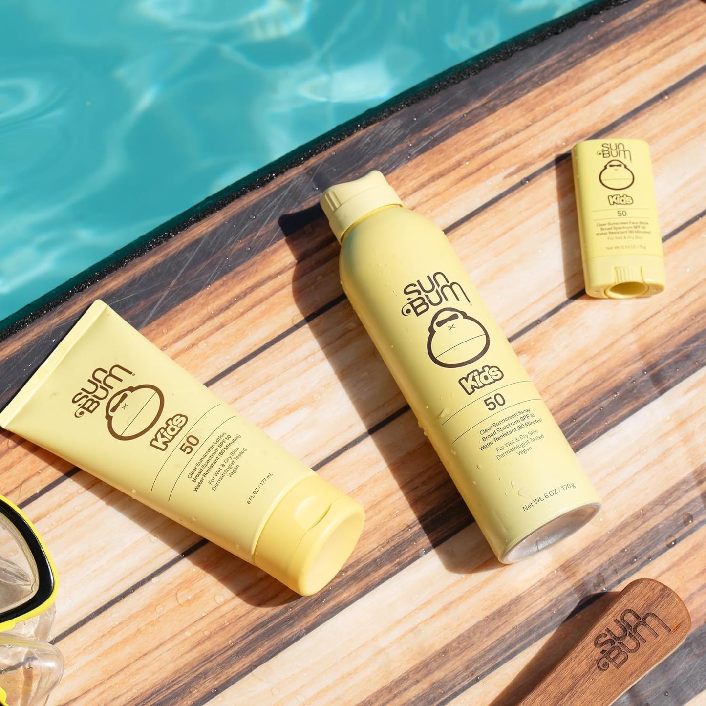 Kids SPF 50 Clear Sunscreen Face Stick