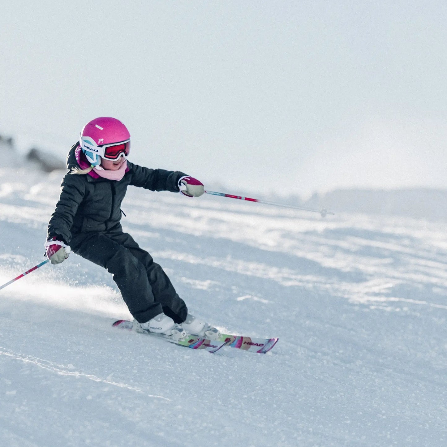 2026 HEAD UNICORN JR SKIS W/ JRS 4.5 GW BINDINGS