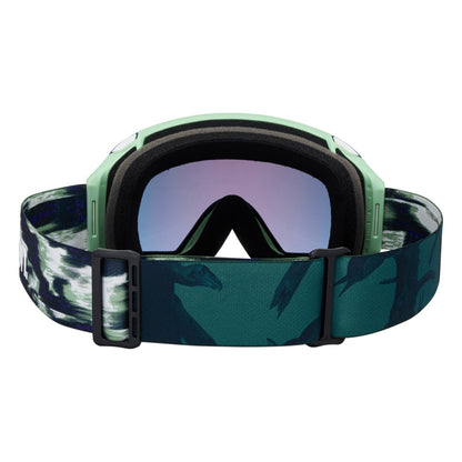 M4 Goggles (Cylindrical) + Bonus Lens + MFI® Face Mask Family Tree/Perceive Sunny Red