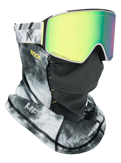 M4 Goggles (Cylindrical) + Bonus Lens + MFI® Face Mask Tilt Shift/Perceive Variable Green
