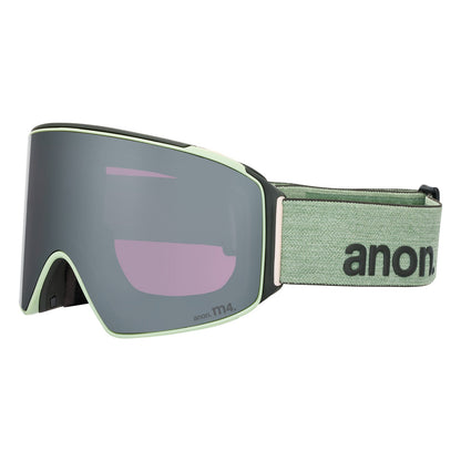 M4 Goggles (Cylindrical) + Bonus Lens + MFI® Face Mask Soft Sage/Perceive Sunny Onyx