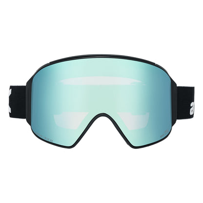 M4 Goggles (Cylindrical) + Bonus Lens + MFI® Face Mask Black/Perceive Variable Blue