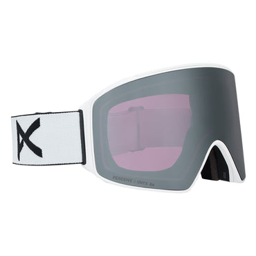 M4 Goggles (Cylindrical) + Bonus Lens + MFI® Face Mask White/Perceive Sunny Onyx