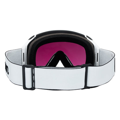 M4 Goggles (Cylindrical) + Bonus Lens + MFI® Face Mask White/Perceive Sunny Onyx