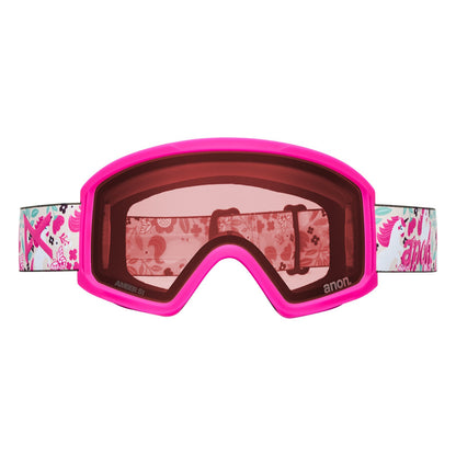 Tracker 2.0 Goggles + MFI® Face Mask Unicorns/Pink Amber