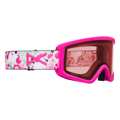 Tracker 2.0 Goggles + MFI® Face Mask Unicorns/Pink Amber