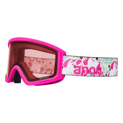 Tracker 2.0 Goggles + MFI® Face Mask Unicorns/Pink Amber