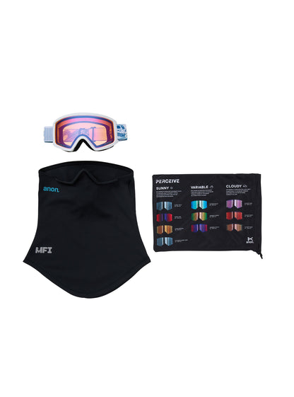 Tracker 2.0 Goggles + MFI® Face Mask Mountain Party/Blue Amber