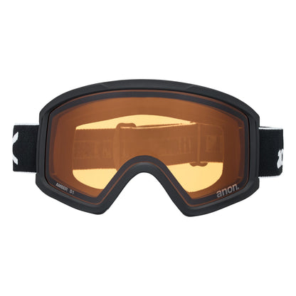 Tracker 2.0 Goggles + MFI® Face Mask Black/Amber