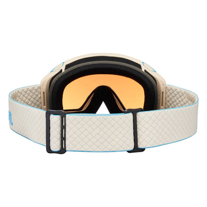 M4S Goggles (Cylindrical) + Bonus Lens + MFI® Face Mask Oat/Perceive Variable Blue