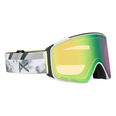 M4S Goggles (Cylindrical) + Bonus Lens + MFI® Face Mask Tilt Shift/Perceive Variable Green