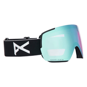 M5S Goggles + Bonus Lens + MFI® Face Mask Black/Perceive Variable Blue