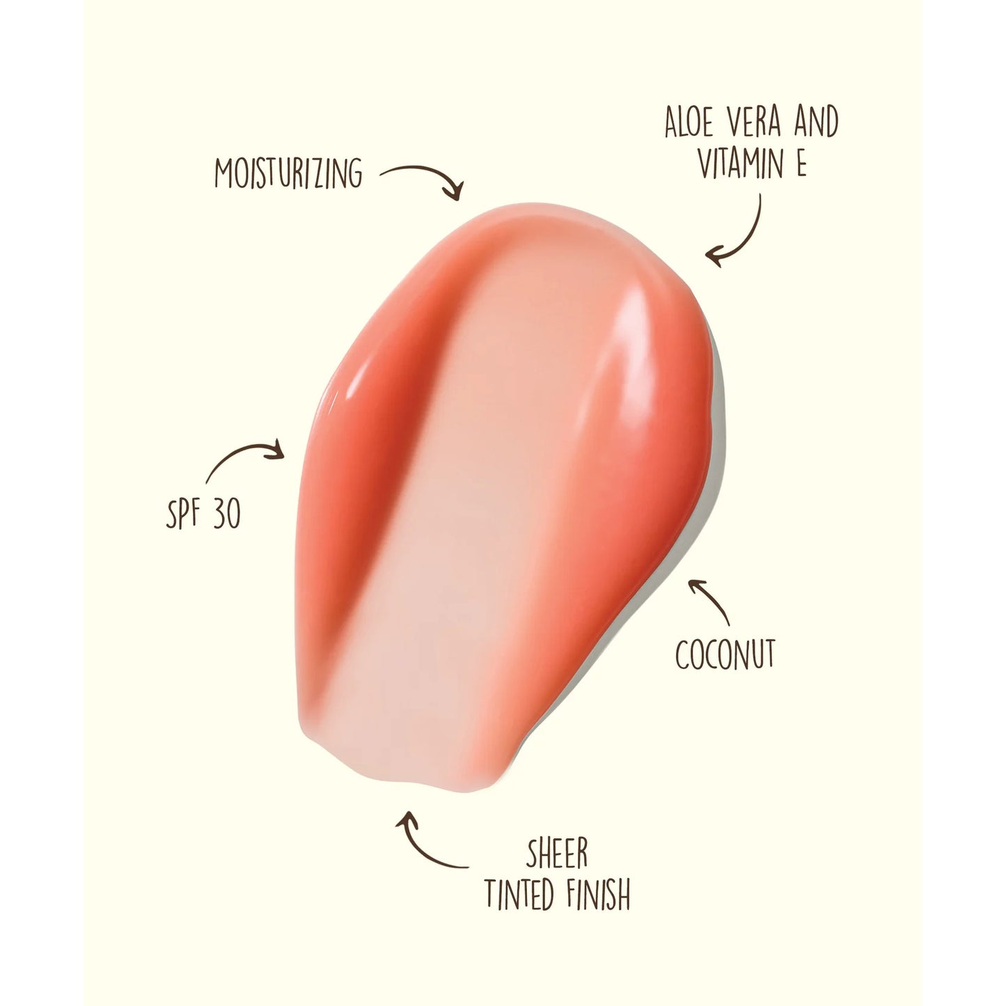 Sun Bum Tinted Lip 30 Sunset Cove - Moisturizing Sunscreen Lip Balm