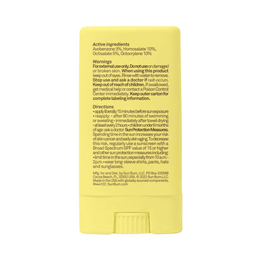 Kids SPF 50 Clear Sunscreen Face Stick
