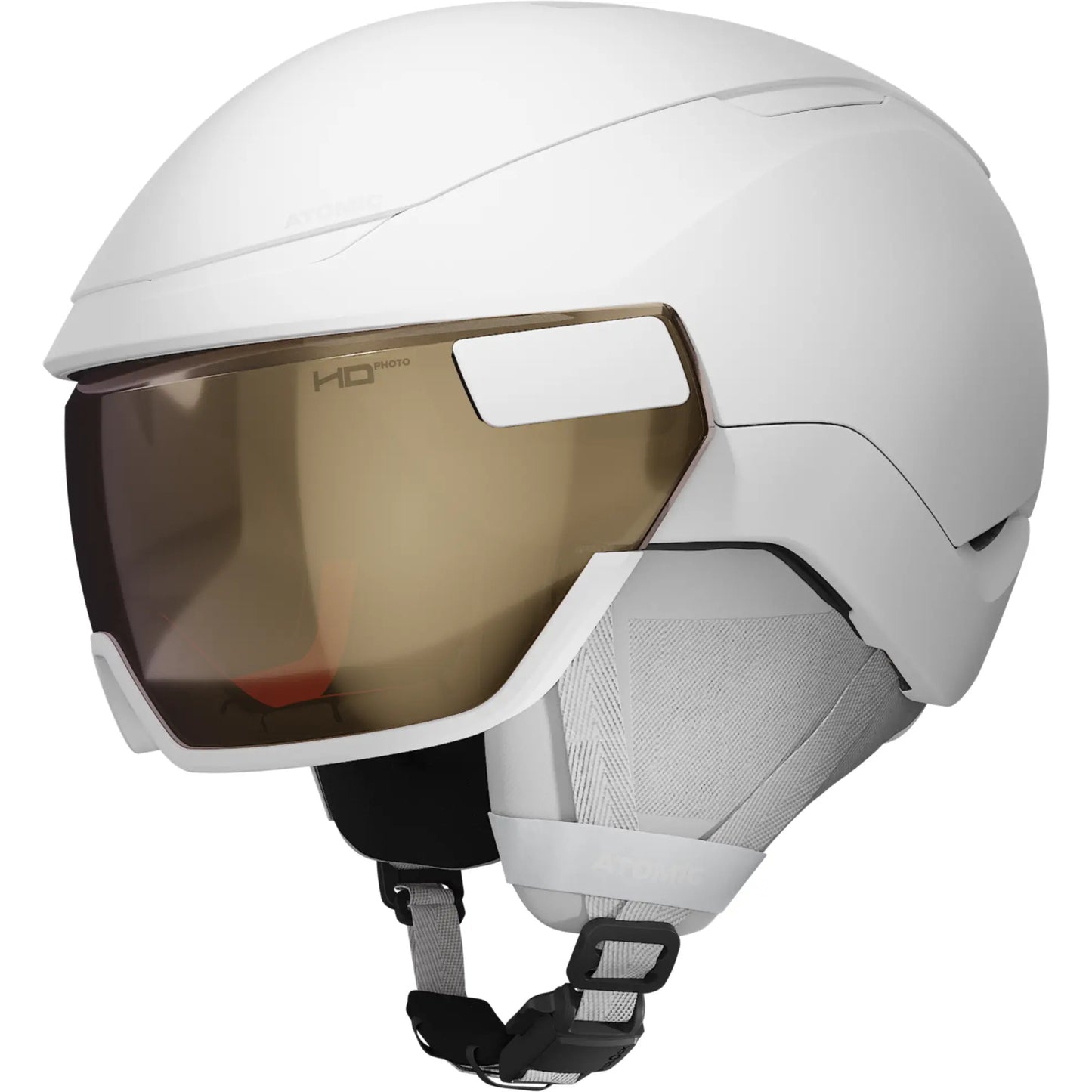 ATOMIC REVENT GT AMID VISOR HD White