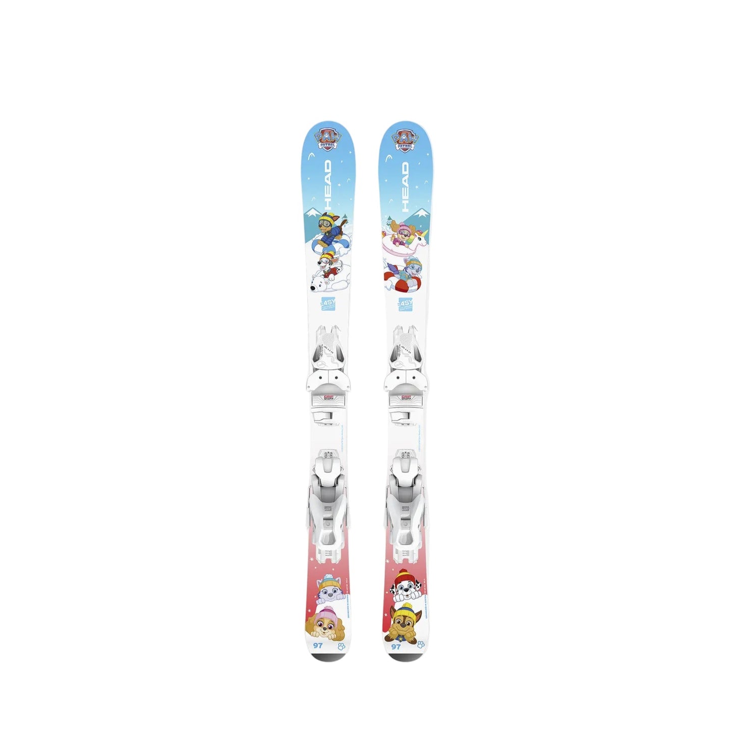 2026 HEAD PAW PATROL JR SKIS W/ JRS 4.5 GW BINDINGS