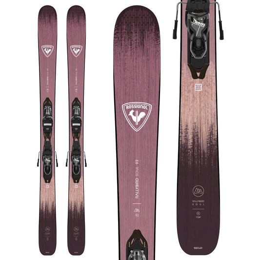 Rossignol Rallybird Soul 92 Skis + Xpress 11