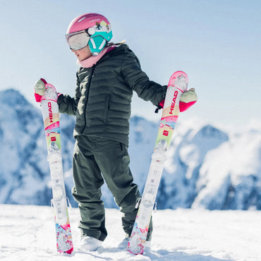 2026 HEAD UNICORN JR SKIS W/ JRS 4.5 GW BINDINGS