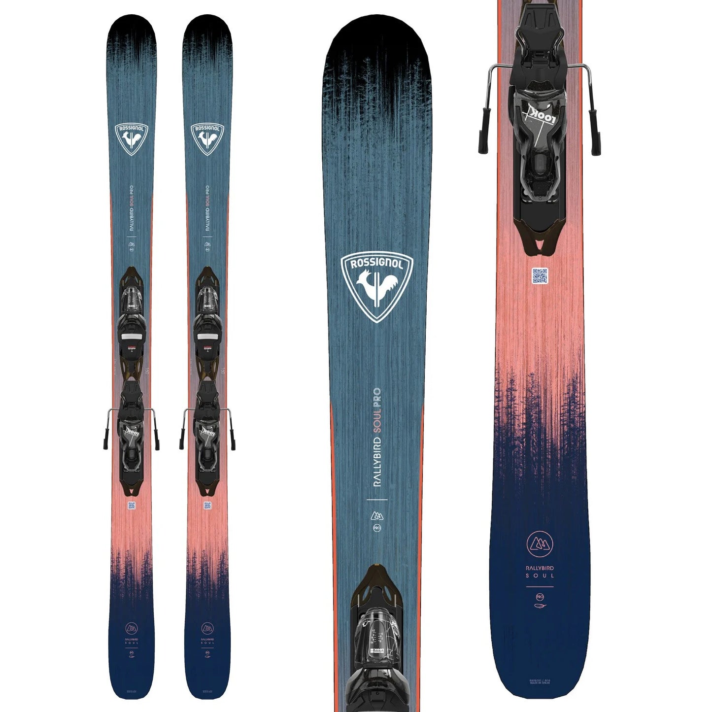 Rallybird Soul Pro Ski System with XP 10 GW Bindings